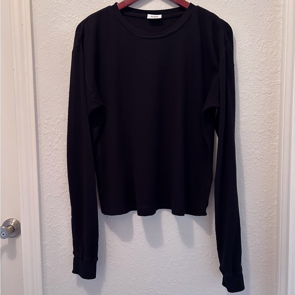 RE/DONE Cozy Waffle Thermal Top NWOT - Picture 5 of 10
